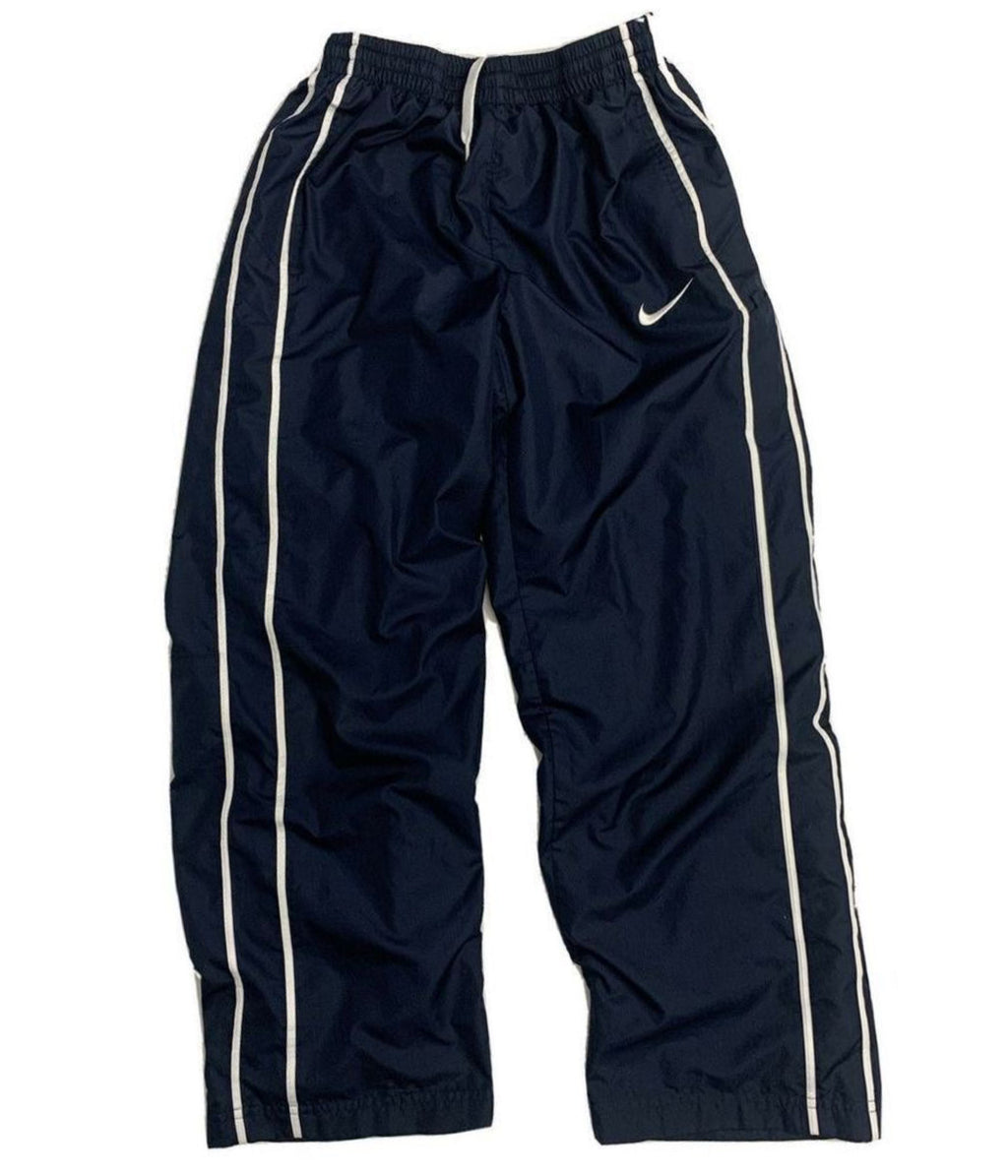 Nike Dri-Fit Straight Cut Y2K Track Pants, Navy (Nylon)