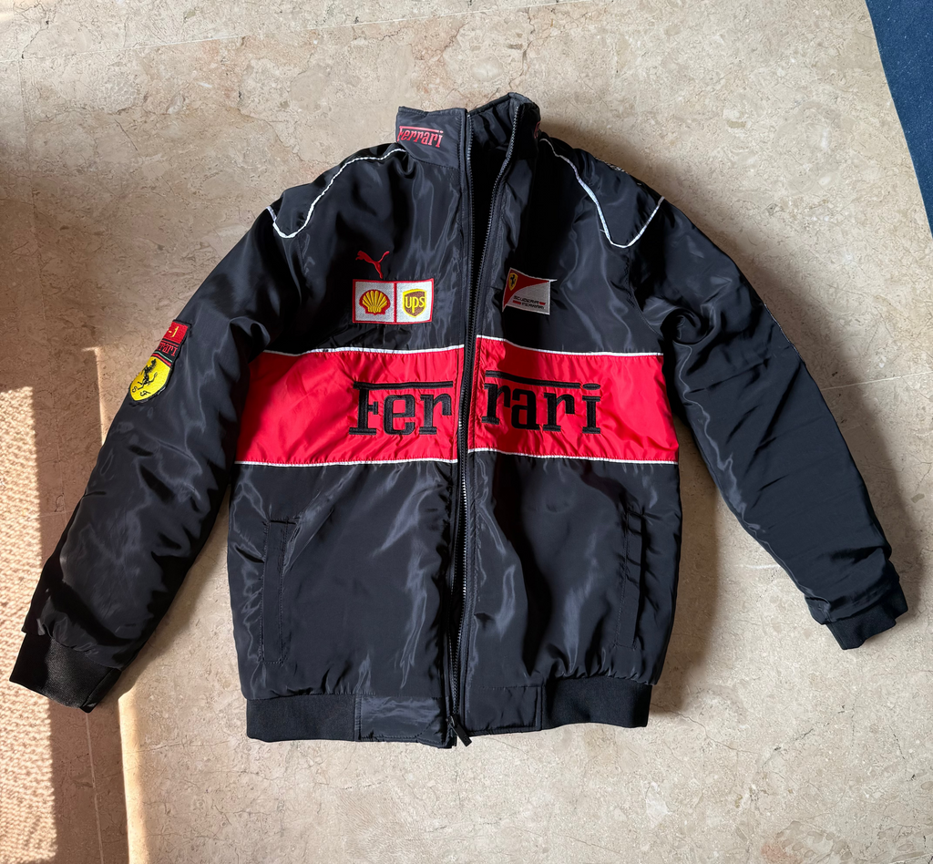 Ferrari Vintage Jacket F1-Formula 1, Black