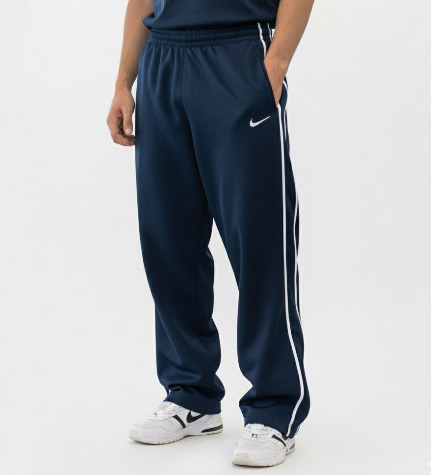 Nike Straight Cut Y2K Sweatpants, Navy (Cotton Fleece)