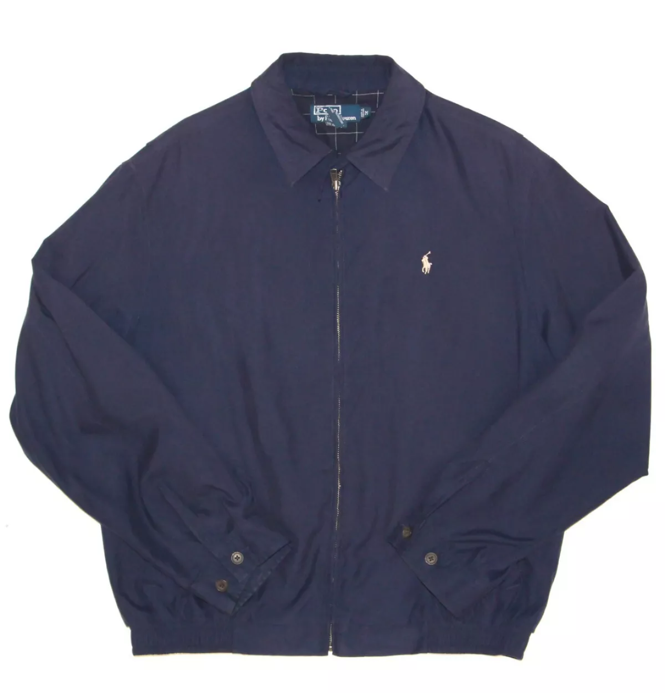 Ralph Lauren Vintage Light-Weight Harrington Jacket, Navy (Export Surplus)