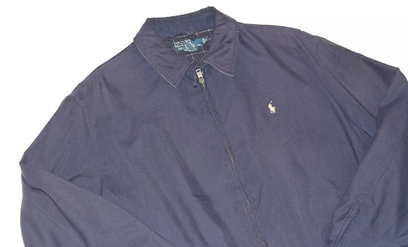 Ralph Lauren Vintage Light-Weight Harrington Jacket, Navy (Export Surplus)