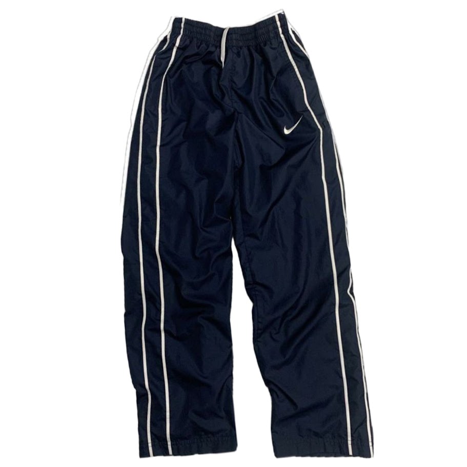 Nike Dri-Fit Straight Cut Y2K Track Pants, Navy (Nylon)