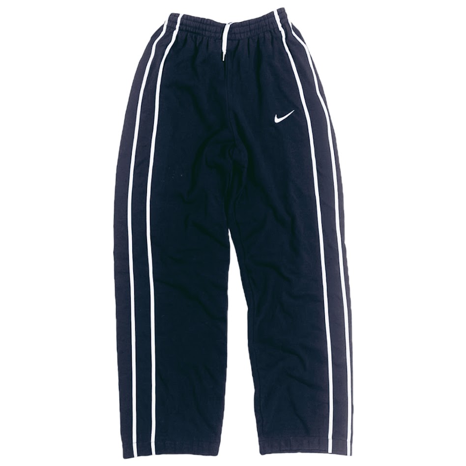 Nike Straight Cut Y2K Sweatpants, Navy (Cotton Fleece)
