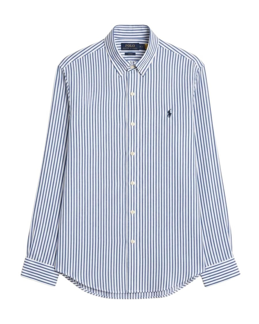 Ralph Lauren Stretch Cotton/Spandex Shirt, Strip